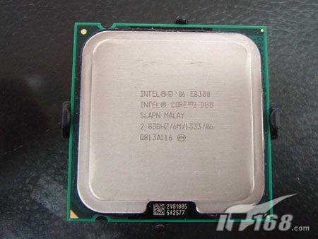 intel core 2 duo e8300散(正面)