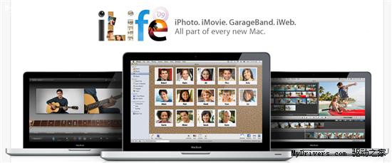 苹果发布iLife 09家用软件包