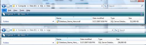 SQL Server数据库完整迁移