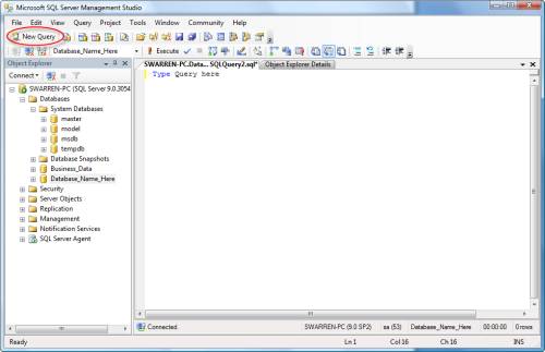 SQL Server数据库完整迁移