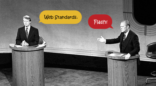 A1 in The Gradual Disappearance Of Flash Websites