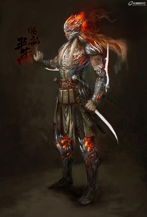 超炫武士风!忍者《服部半藏》绘画解析